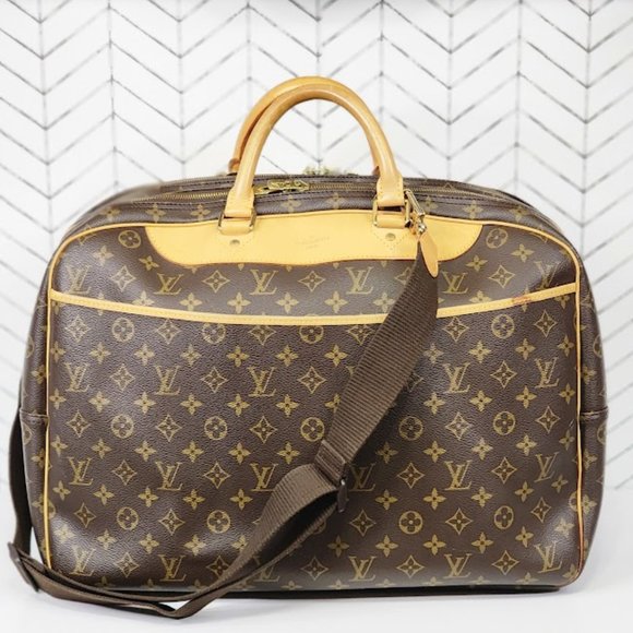 Louis Vuitton Alize Travel Bag Brown Monogram - Picture 1 of 15